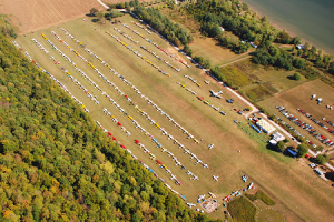 2007fly-in overhead just before starting to double up